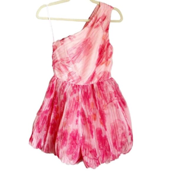 Brand New HUTCH ONE-SHOULDER FLORAL ROMPER - Picture 3 of 14